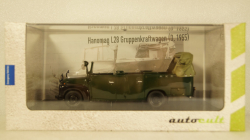 HANOMAG L28GRUKW POLIZEI GERMANY 1955 POLICE, AutoCult 1:43