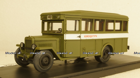 Зис-8 Комендатура, Автобус с уменьшенной базой, Miniclassic 1:43