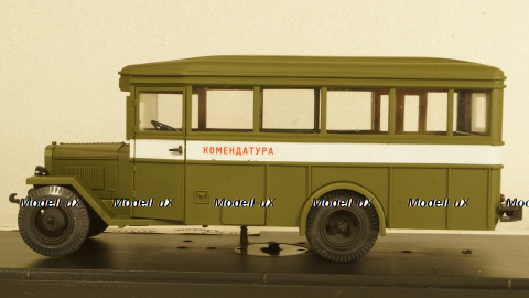 Зис-8 Комендатура, Автобус с уменьшенной базой, Miniclassic 1:43