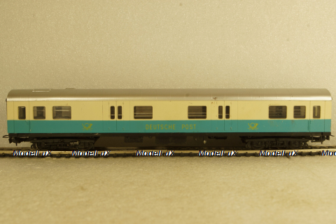 Почтовый вагон (голубой\белый), PIKO 