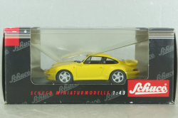 Porsche 911 (993) turbo 1995, yellow, 04113, Schuco 1:43