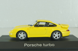 Porsche 911 (993) turbo 1995, yellow, 04113, Schuco 1:43