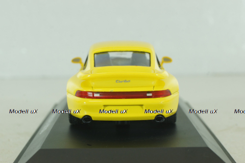 Porsche 911 (993) turbo 1995, yellow, 04113, Schuco 1:43