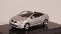 Peugeot 307CC Cabriolet 2003 silver, Altaya 1:43
