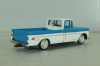 Chevrolet Apache pickup truck 1961, white/blue, 64501, Road Champs 1:43