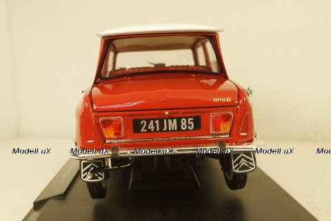Citroen AMI 6 Club 1968, red, 181602, Norev 1:18