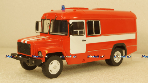 Кавз-3976 пожарный, Nik Models 1:43