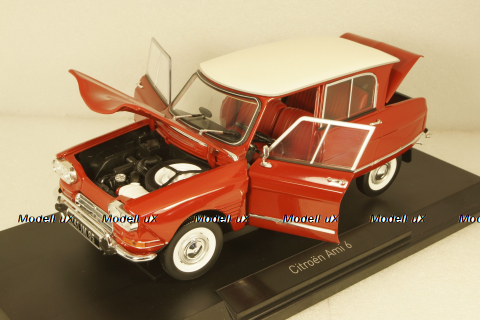 Citroen AMI 6 Club 1968, red, 181602, Norev 1:18