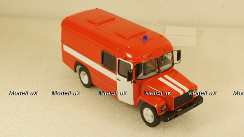 Кавз-3976 пожарный, Nik Models 1:43