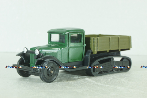 ГАЗ-60, зеленый/хаки, з-д Двигатель 1:43 