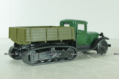 ГАЗ-60, зеленый/хаки, з-д Двигатель 1:43 