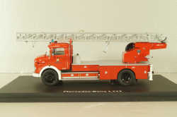 Mercedes L322 fire engine with ladder Metz DL 22 1959, 03265, Schuco 1:43