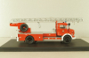 Mercedes L322 fire engine with ladder Metz DL 22 1959, 03265, Schuco 1:43