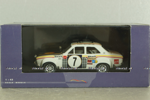 Ford Escort II RS 1600 #7  winner rally Safari 1972, Mikkola, white, 515, Trofeu 1:43