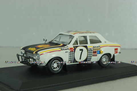 Ford Escort II RS 1600 #7  winner rally Safari 1972, Mikkola, white, 515, Trofeu 1:43