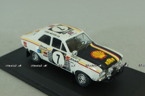Ford Escort II RS 1600 #7  winner rally Safari 1972, Mikkola, white, 515, Trofeu 1:43