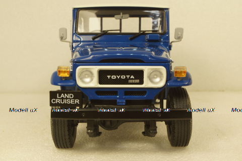 Toyota Land Cruiser 40 Pick Up, blue, KYO8958BL, Kyosho 1:18