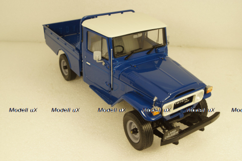 Toyota Land Cruiser 40 Pick Up, blue, KYO8958BL, Kyosho 1:18