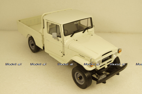 Toyota Land Cruiser 40 Pick Up 1960, white, 08958W, Kyosho 1:18