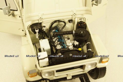 Toyota Land Cruiser 40 Pick Up 1960, white, 08958W, Kyosho 1:18