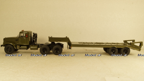 Краз-257 с п/п ЧМЗАП-5523 Хаки, SSM7028, SSM 1:43