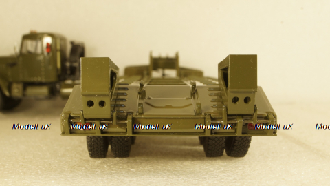 Краз-257 с п/п ЧМЗАП-5523 Хаки, SSM7028, SSM 1:43