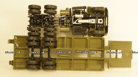 Краз-257 с п/п ЧМЗАП-5523 Хаки, SSM7028, SSM 1:43