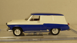 Газ-22, Фургон,бело/синий, Алник43 1:43