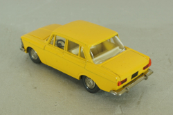 Москвич-412 А2, желтый, 2 зажима,Тантал/Радон 1:43