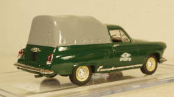 Газ-22 пикап с тентом зеленый, Алник43 1:43