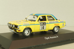 Opel Ascona A #14 RAC Rallye 1972, yellow, 02678, Schuco 1:43