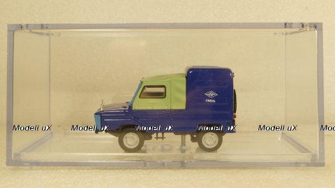 ЛуАЗ 969 "Волынь" фургон, синий, Алник43 1:43