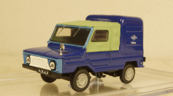 ЛуАЗ 969 "Волынь" фургон, синий, Алник43 1:43