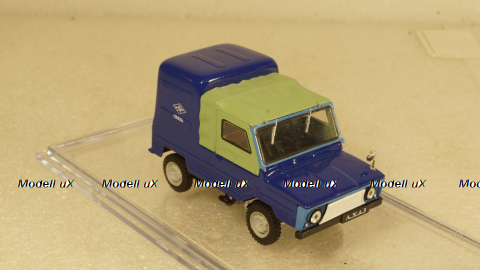 ЛуАЗ 969 "Волынь" фургон, синий, Алник43 1:43