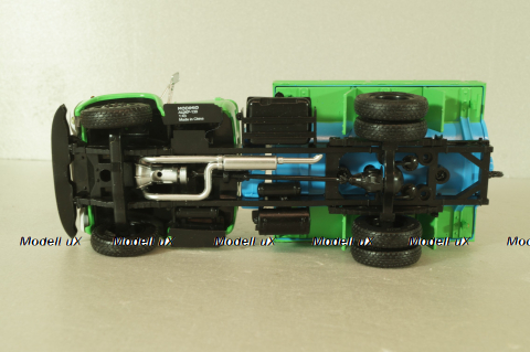 АЦЖР-130 Живая рыба, на шасси Зил-130, зеленый, Легендарные грузовики СССР №108, Modimio 1:43