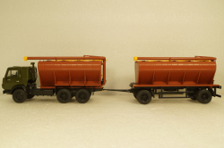 Автопоезд ЗСК-Ф-15А (Камаз-5320 с прицепом ГКБ-8350), TruckTyr 1:43