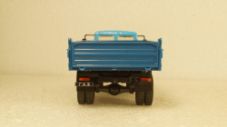 Газ-3307 Самосвал 1994г, голубой/синий, Алник43 1:43