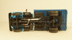 Газ-3307 Самосвал 1994г, голубой/синий, Алник43 1:43