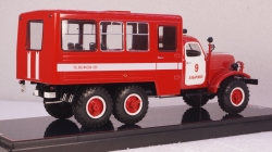 Пожарный автобус 32102 на шасси Зил-157КД, TruckTyr 1:43