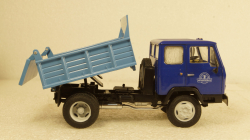 КАЗ-ММЗ-4502 самосвал синий/голубой, Алник43 1:43