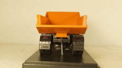 Камаз-5511 с спальником,  самосвал, серый/оранжевый, Алник43 1:43