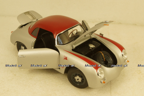 Porsche 356 Speedster Outlaw Hardtop silver, 450031700,  Schuco 1:18
