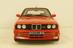 BMW E30 1986, red, 1801502, Solido 1:18