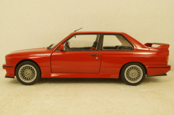 BMW E30 1986, red, 1801502, Solido 1:18