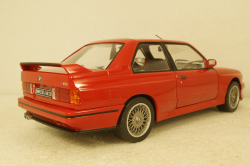 BMW E30 1986, red, 1801502, Solido 1:18
