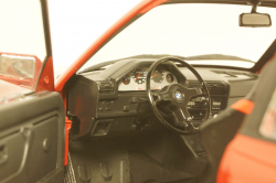 BMW E30 1986, red, 1801502, Solido 1:18