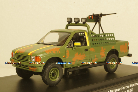 Chevrolet LUV Ukraine Territorial Forces Gun Truck (Chernihiv 2022), TruckTyr 1:43