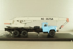 КС-3575А (133ГЯ) Автокран на шасси Зил-133ГЯ 1979, голубой/серый, SSM1609, SSM 1:43