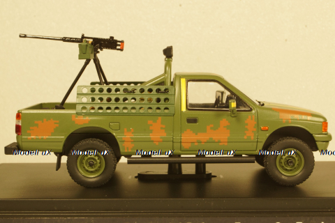 Chevrolet LUV Ukraine Territorial Forces Gun Truck (Chernihiv 2022), TruckTyr 1:43