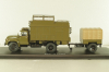 СКП-11(130) Стартовый командный пункт на шасси Зил-130 с прицепом 1962, хаки, военный, SSM7069, SSM 1:43